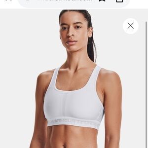 Under Armour Women's Classic White Sports Bra